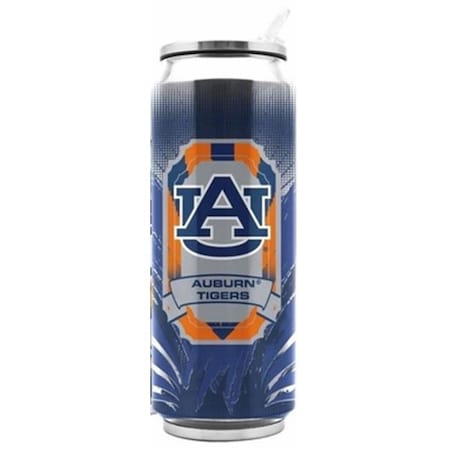 Auburn Tigers Stainless Steel Thermo Can - 16.9 Ounces